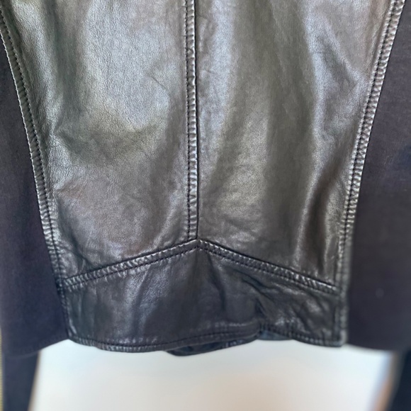 Michael Kors Leather Jacket. Size 6. - Picture 3 of 8